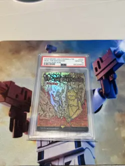 PSA 10 Hew the Entwood (Borderless Foil Poster) The Lord of the Rings MTG - Image 1