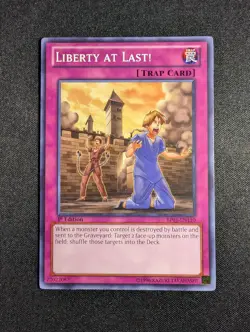 Yugioh - Liberty at Last! BP01-EN110 1st Edition Common NM - Image 1