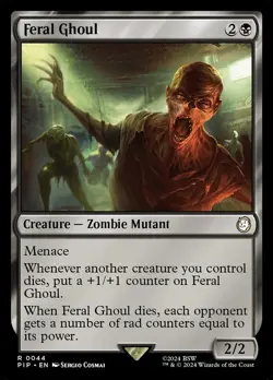 Feral Ghoul - #44 - Universe Beyond: FALLOUT - NM MTG - Image 1