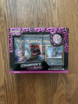 Pokemon Champion’s Path Pin Collection Spikemuth Gym Pin Box Factory Sealed - Image 1