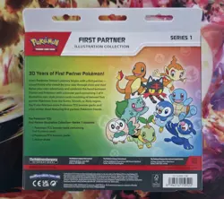 Pokemon First Partner Illustration Collection Series 1 Sealed Box - New - Image 2