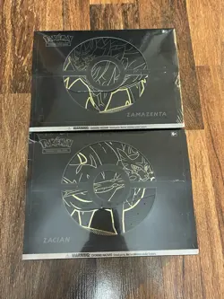 Pokemon Zacian & Zamazenta Elite Trainer Box Plus Factory Sealed Sword & Shield - Image 1