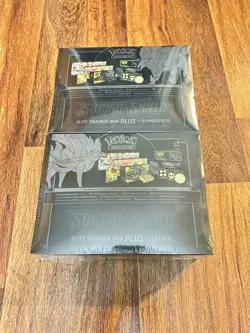 Pokemon Zacian & Zamazenta Elite Trainer Box Plus Factory Sealed Sword & Shield - Image 5