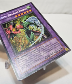 Elemental Hero Flame Wingman EHC1-EN004 Secret Rare Limited Edition Yugioh 7653 - Image 5