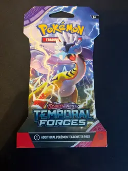 Pokemon TCG: Scarlet and Violet Temporal Forces Booster Pack - 1 Sealed Pack - Image 1