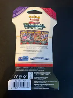 Pokemon TCG: Scarlet and Violet Temporal Forces Booster Pack - 1 Sealed Pack - Image 2