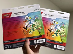 (2)🔥🔥 NEW Pokemon TCG First Partner Illustration Collection Series 2 3-Pack - Image 2