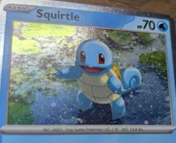 Pokemon Squirtle #048 English SVP Black Star Promo Cosmos Holo - Swirl - Image 2
