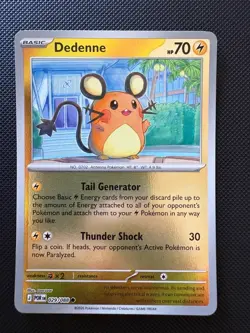 Dedenne 029/088 Common Perfect Order Pokemon Reverse Holo Near Mint - Image 1