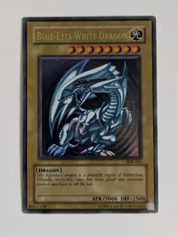 Yu-Gi-Oh | SDK-001 | Blue-Eyes White Dragon | Starter Deck: Kaiba | NA Print - Image 2