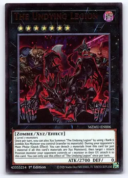 The Undying Legion MZMU-EN006 Ultra Rare Maze of Muertos Yu-Gi-Oh 1st Edition NM - Image 1