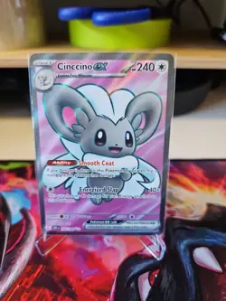 Cinccino ex 105/086 - Full Art Ultra Rare - Chaos Rising - NM/M - Pokemon TCG - Image 1