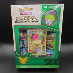 Pokemon TCG Shaymin Mythical Pokemon Collection Box New Sealed Generations 2016 - Image 1