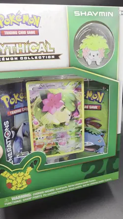 Pokemon TCG Shaymin Mythical Pokemon Collection Box New Sealed Generations 2016 - Image 2
