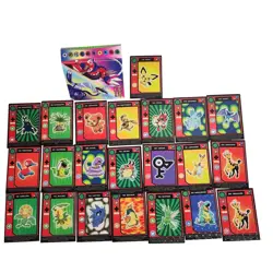 Pokemon Pokedex Full House Lot Of 22 Trading Cards With Binder VG/NM 2025 - Image 1