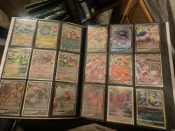 Pokemon Binder with Rare Cards Illustration, Shiny, Full Arts, Alt Art, V & Vmax - Image 4