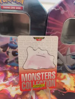 Pokemon Karte Card carddass Monsters collection Red 1996 japanese Ditto Exc+ - Image 1