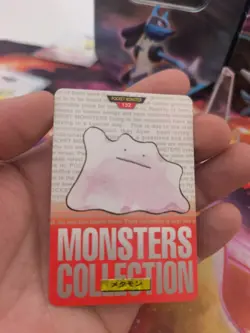 Pokemon Karte Card carddass Monsters collection Red 1996 japanese Ditto Exc+ - Image 2