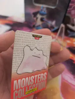 Pokemon Karte Card carddass Monsters collection Red 1996 japanese Ditto Exc+ - Image 5