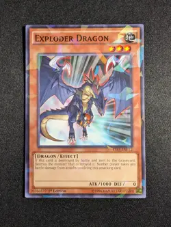 Yugioh - Exploder Dragon YS15-ENL12 1st Edition Shatterfoil NM - Image 1