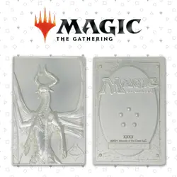 Magic The Gathering Nicol Bolas Carte En Metal Argente Edition Limitee De 5000 - Image 3