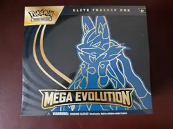 Pokemon TCG: Mega Evolution Elite Trainer Box ETB – Lucario | Brand New & Sealed - Image 1
