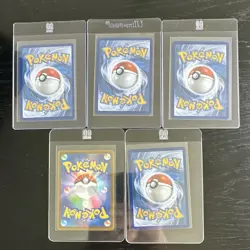 Pokemon TCG Mega Charizard Foil Full Art Card Lot of 5 - Image 2