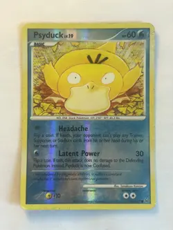 Pokemon Psyduck 87/127 Reverse Holo Platinum Base Set - HP - Image 1