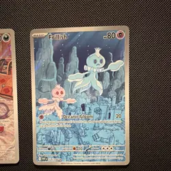 Pokemon TCG White Flare Full Art Holo 4-Card Lot EN Purrloin Frillish NM+ - Image 3