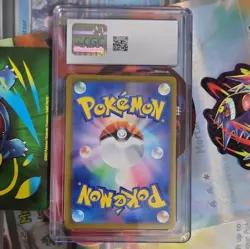 Pokemon Company CGC 9.5 Psyduck 199/193 Mega Dream ex Art Rare Holo JP 2025 - Image 2
