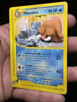 Piloswine 24/144 Skyridge Pokemon Card TCG NM - Image 2