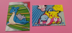 Pokemon Trading Cards Topps 2000 #131 Lapras & P05 TV Animation Edition - Image 1
