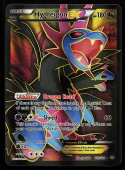 Hydreigon EX 103/108 Ultra Rare Roaring Skies Pokemon Card - Image 1