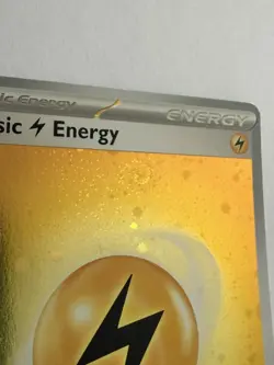 Pokemon Scarlet & Violet Electric Energy Holo Foil SWIRL 004 NM - Image 2
