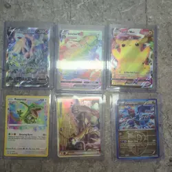 Pokemon Card Lot Rare Cards Ex Vmax V - Scarlet and Violet Set - Image 2