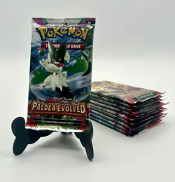 POKEMON - PALDEA EVOLVED 10X BOOSTER PACKS - SCARLET AND VOILET - SEALED - Image 1