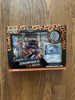 Pokemon Champion’s Path Pin Collection Hammerlocke Gym Pin Box Factory Sealed - Image 1