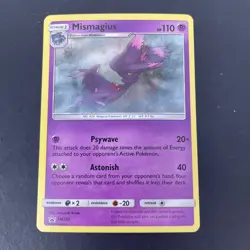Mismagius SM222 Holo Promo Pokemon Card - Image 1