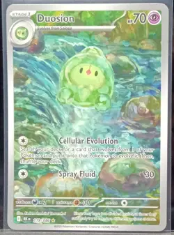 Duosion SV: Black Bolt 119/086 Illustration Rare Holo English Pokemon TCG - Image 1