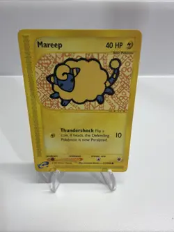 Mareep 119/165 e-Card Expedition Base Set Common - English Vintage Pokemon - Image 1
