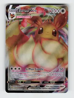 Eevee VMAX SWSH087 - Pokemon - Sword & Shield Promo - Holo Promo - NM - Image 1