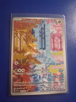 Deerling 165/162 SV05 Temporal Forces Illustration Rare Holo Pokemon TCG - Image 1