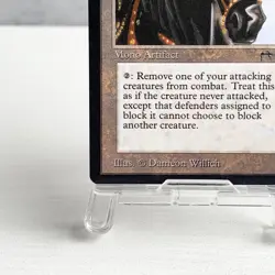 MTG Ebony Horse Legends 1994 Mono Artifact Vintage Magic the Gathering Card Japa - Image 4