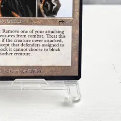 MTG Ebony Horse Legends 1994 Mono Artifact Vintage Magic the Gathering Card Japa - Image 5