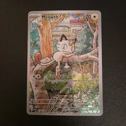 Meowth 106/094 Me02: Phantasmal Flames Holo pokemon tcg - Image 1