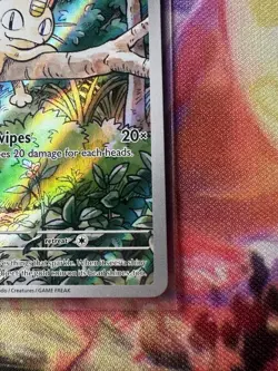 Pokemon TCG Meowth Me02: Phantasmal Flames 106/094 Holo 70 HP English - Image 4