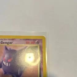 Pokemon Gengar Fossil Rare Unlimited 20/62 80 HP Regular TCG 1999 English - Image 3