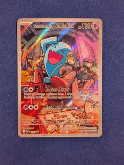 Team Rocket's Wobbuffet 203 Sv: Scarlet & Violet Promo Cards Holo - Image 1