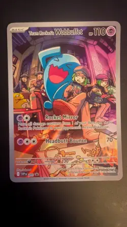 Team Rocket's Wobbuffet Promo SV: Scarlet & Violet Promo Cards 203 NM - Image 1