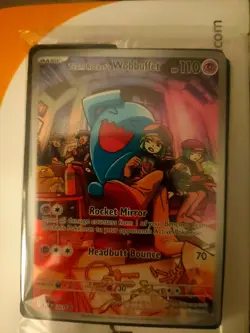Team Rocket's Wobbuffet 203 Sv: Scarlet & Violet Promo Cards Holo - Image 1